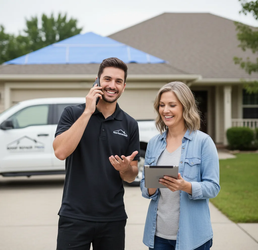 Modern Solutions Roof Repair customer support in Holley